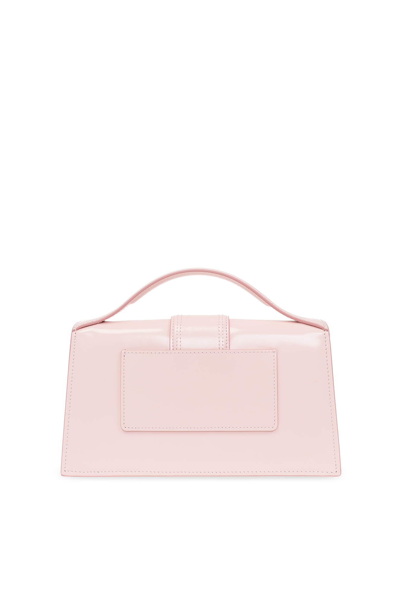 whipstitch trim top-handle bag - Pink 'Le Grand Bambino